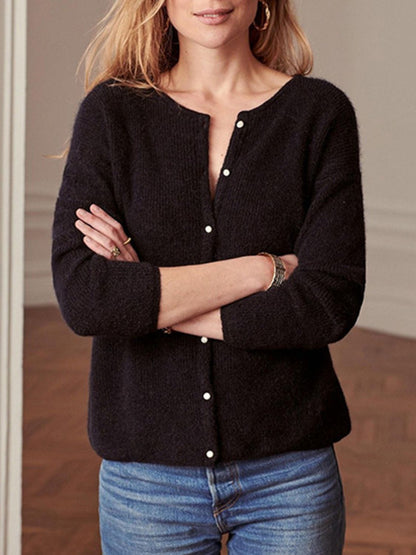 Lily Button Down Long Sleeve Sweater | 7 Colors | Poundton